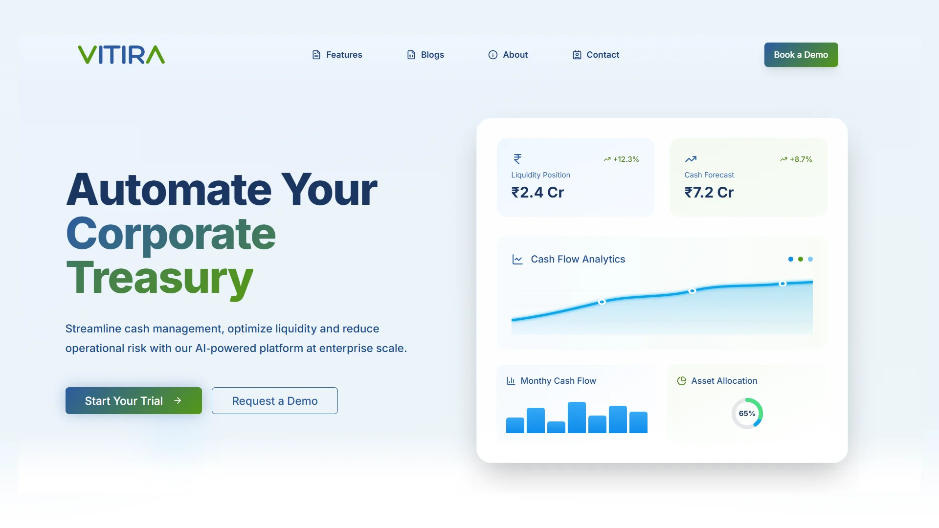Screenshot of vitira.in